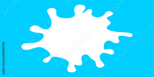 milk splash crown shape, milky splashing, milk simple shape, milk waves, milk splashes for advertising dairy products