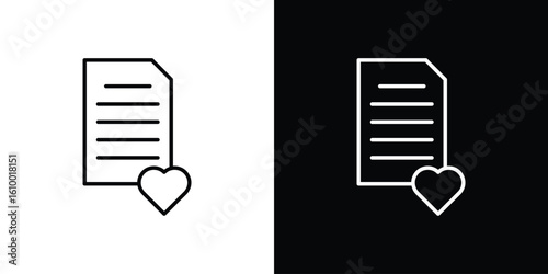 Wish list icon vectors - high quality black style vector icons