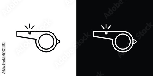 Whistle icon vectors - high quality black style vector icons