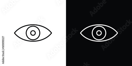 Visible icon vectors - high quality black style vector icons
