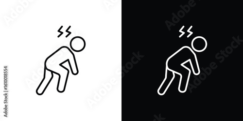 Tired icon vectors - high quality black style vector icons