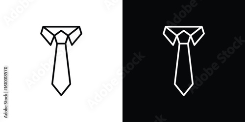 Tie icon vectors - high quality black style vector icons