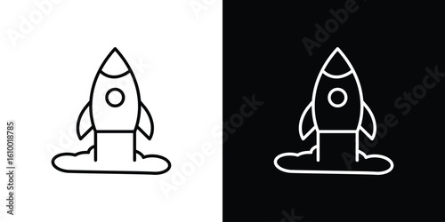 Startup icon vectors - high quality black style vector icons