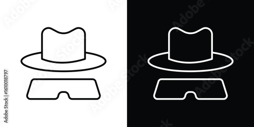 Spy icon vectors - high quality black style vector icons