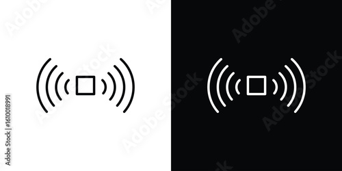Sensor icon vectors - high quality black style vector icons