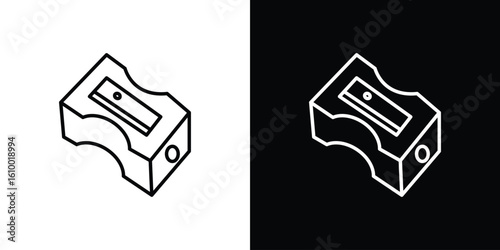 Sharpener icon vectors - high quality black style vector icons