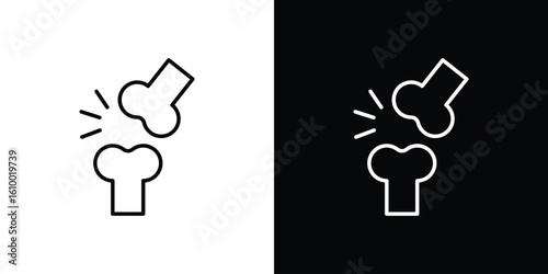 Osteoporosis icon vectors - high quality black style vector icons