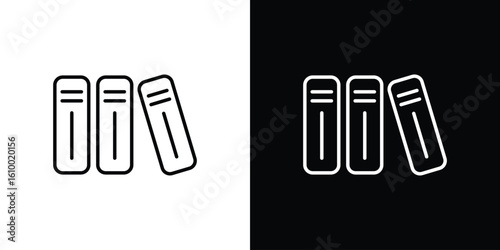 Library icon vectors - high quality black style vector icons