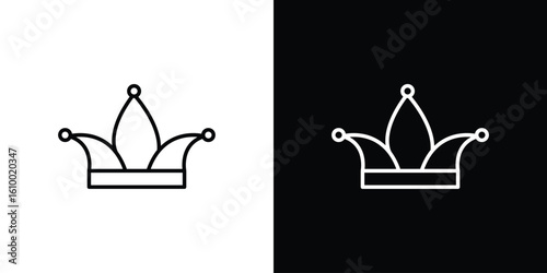 Joker hat icon vectors - high quality black style vector icons
