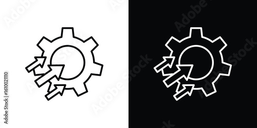 Efficiency icon vectors - high quality black style vector icons