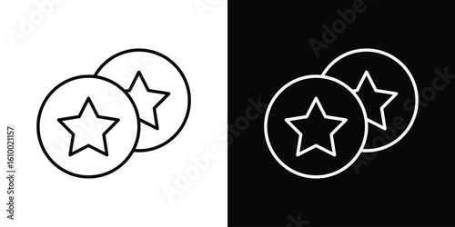 Earn point icon vectors - high quality black style vector icons