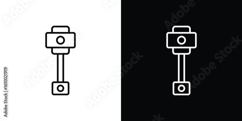 Car Piston icon vectors - high quality black style vector icons