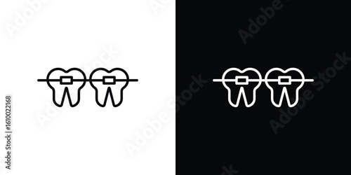 Braces icon vectors - high quality black style vector icons