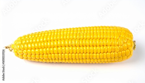 Sweet Corn Cob Yellow Kernels, Ripe Harvest, Fresh Vegetable