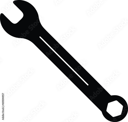 allen wrench on white background .eps