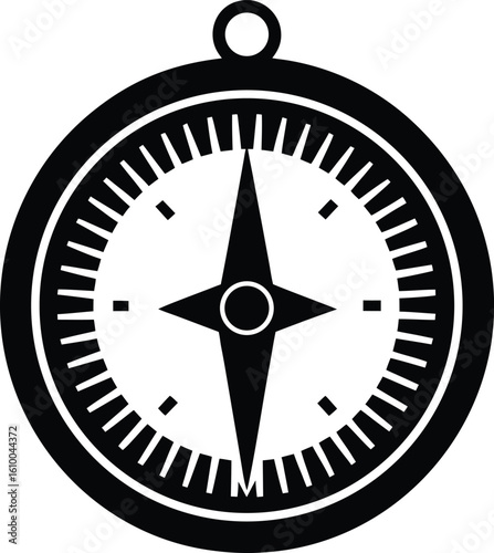 altimeter on white background.eps