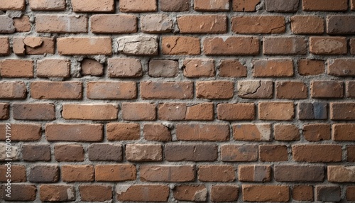 Wallpaper Mural Rustic Brown Brick Wall Texture Background Torontodigital.ca