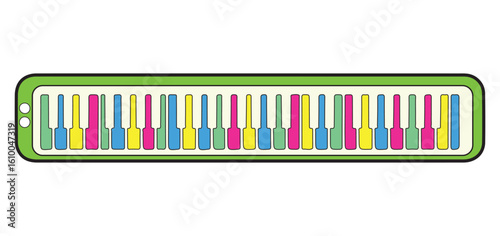 Colorful Toy Piano Keyboard for Children's Musical Education