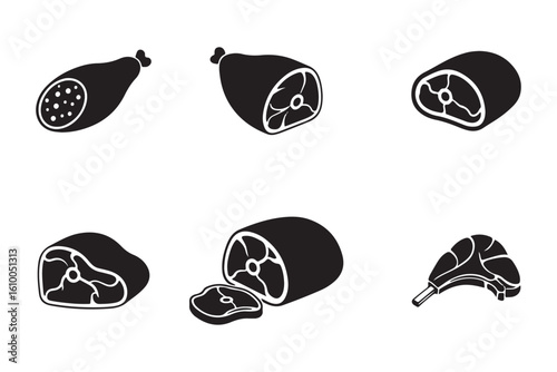 Delicious Meat Cuts Vector Art For Your Culinary Projects