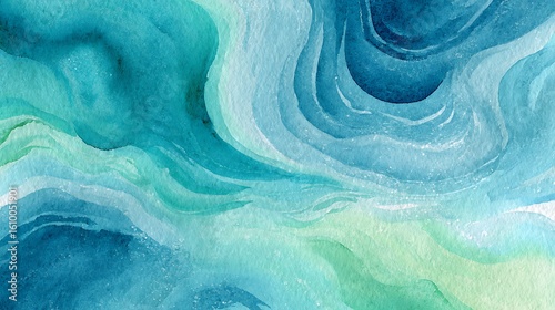 Fototapeta Naklejka Na Ścianę i Meble -  abstract blue background with waves