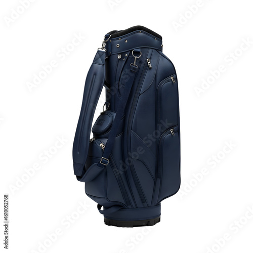 Golf bag isolated on transparent background