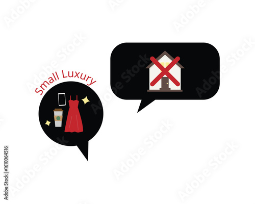 Small luxury for affordable little thing you give yourself to feel a bit of joy, status, or escape