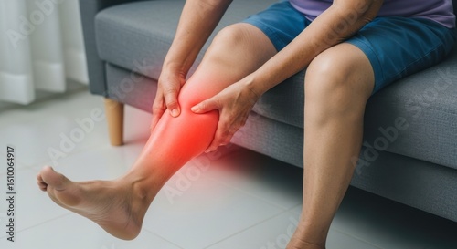 Leg pain calf pain muscle pain injury pain relief treatment sore leg aching leg physical therapy massage therapy