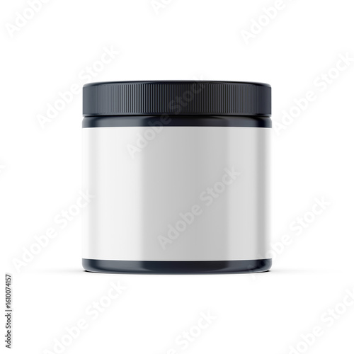supplement jar mockup