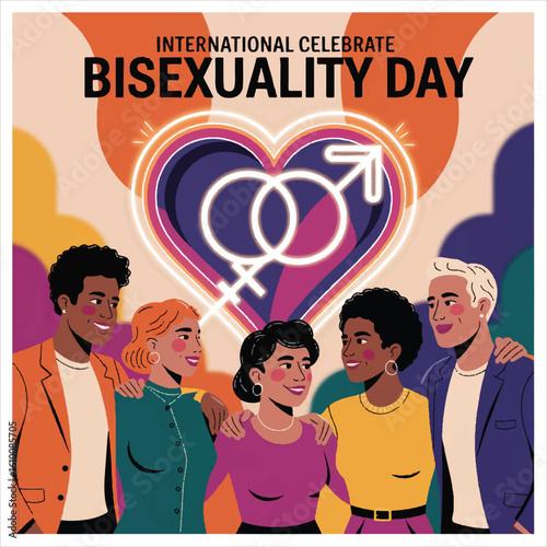 Celebrating bisexual visibility diversity and pride while promoting acceptance equality and awareness worldwide