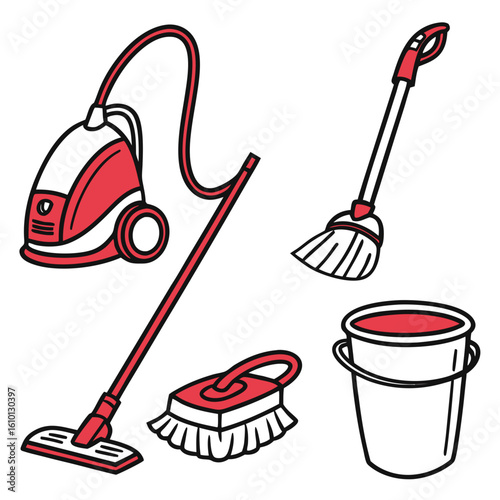 Cleaning tools vacuum broom mop bucket vacuum cleaner
