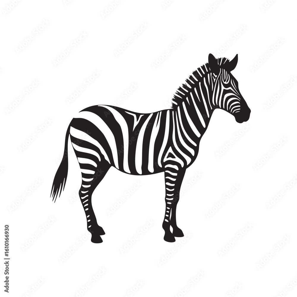 Horse Vector Clipart – Hand-Drawn Cartoon Farm Animal Illustration Horse Vector Clipart – Hand-Drawn Cartoon Farm Animal Illustration