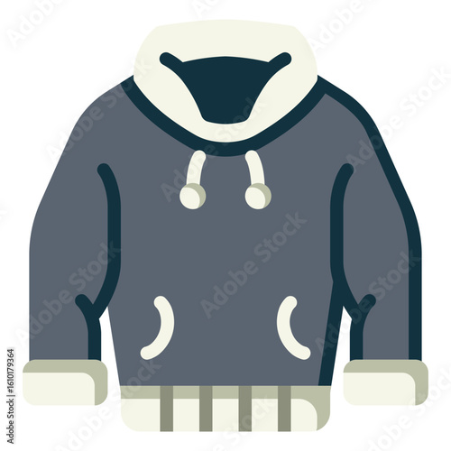 hoodie jacket icon