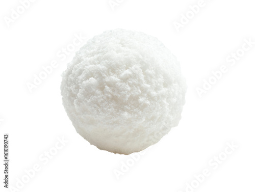 Snowball Isolated on Transparent Background