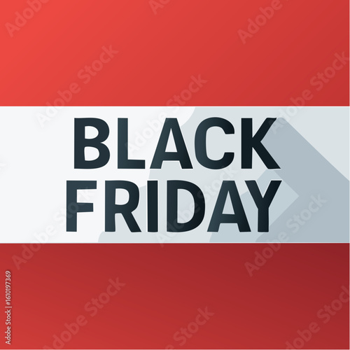 Black Friday Banner: A bold and eye-catching promotional banner announces Black Friday deals, featuring a modern design and a compelling visual impact. 