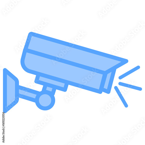 Cctv Blue Icon