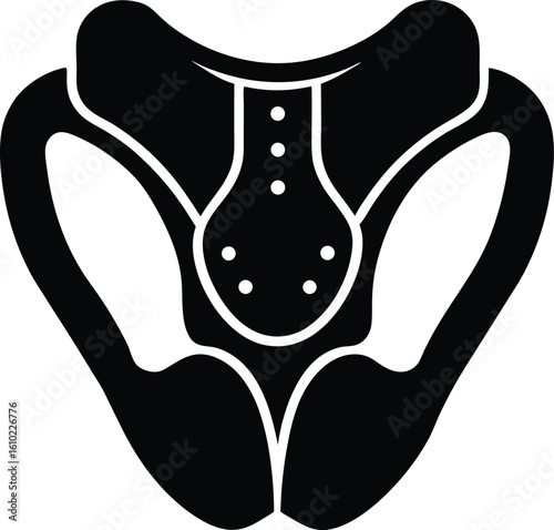 tailbone protector on white background.eps