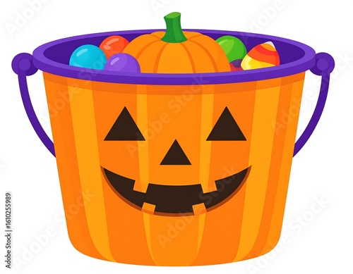 Halloween candy bucket