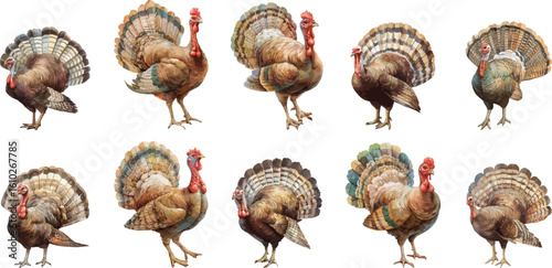 turkey watercolor clipart