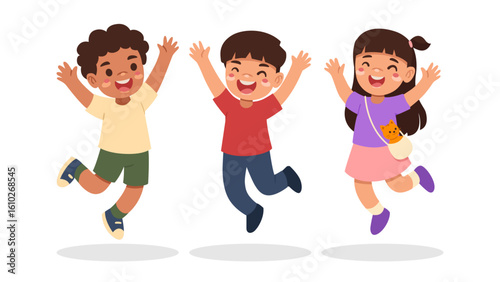 Happy Kids Jump