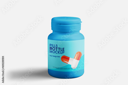 Pill Bottle Mockup