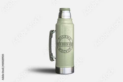 Thermos Vacuum Flask Mockup