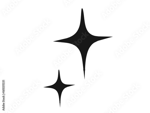 シンプルな星のイラスト