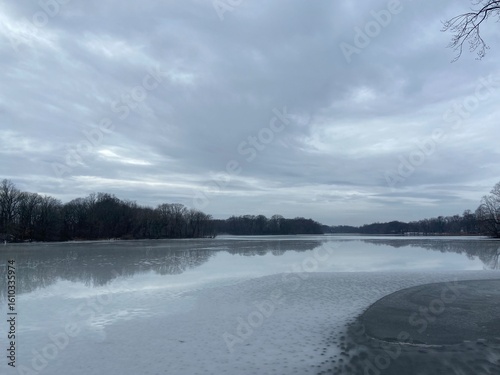 river in winter