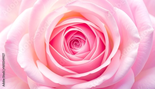 Captivating macro photography revealing the delicate beauty of a luminous pink rose