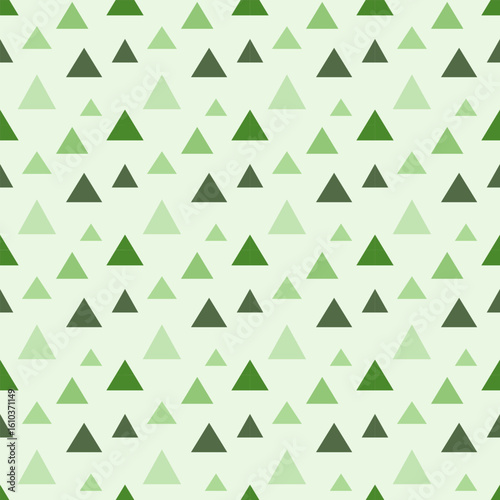 Green seamless geometric pattern