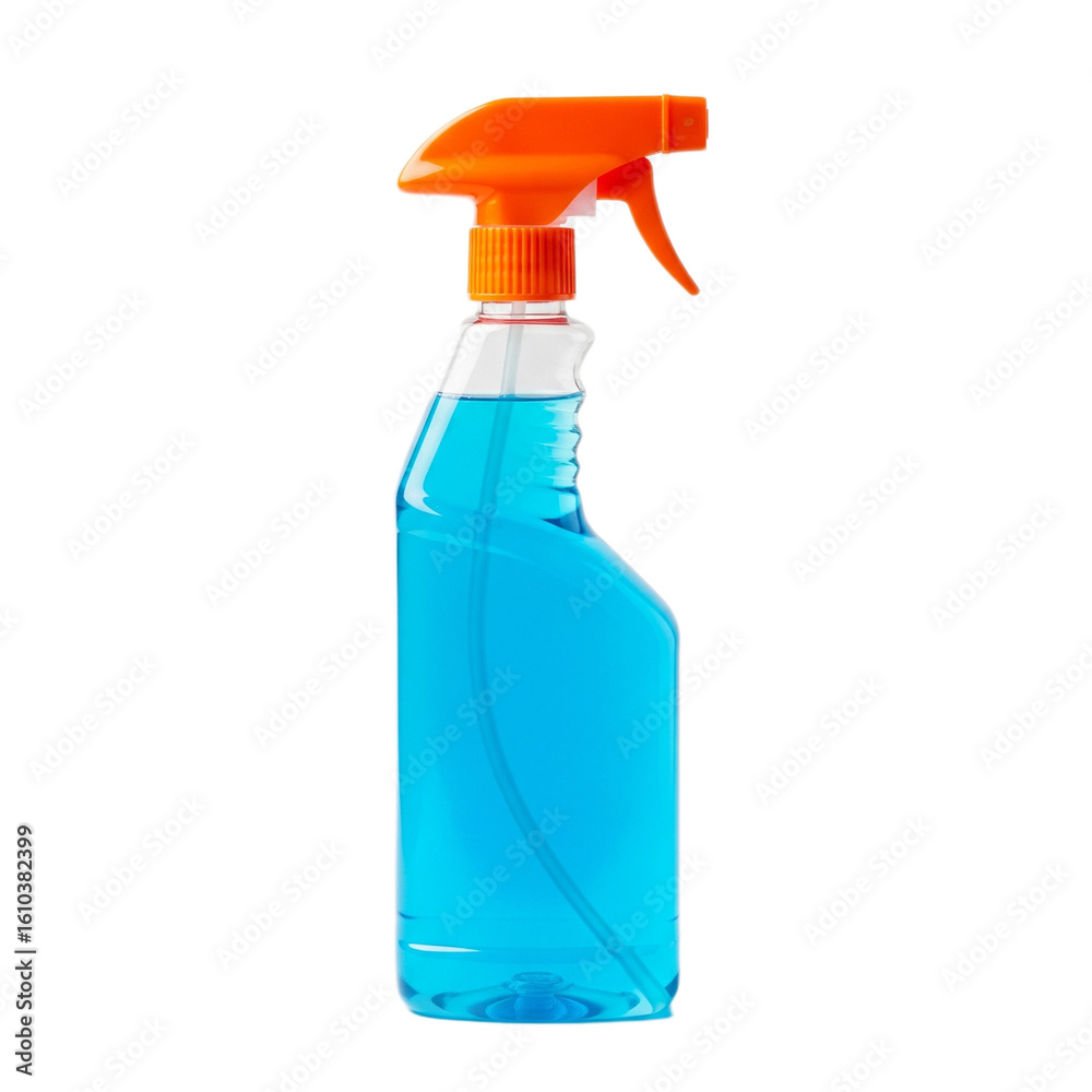 Household Cleaning Spray Bottle with transparent background Household Cleaning Spray Bottle with transparent background