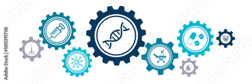 cancer treatment / cancer research icon concept – chemotherapy, surgery, diagnostics: vector illustration