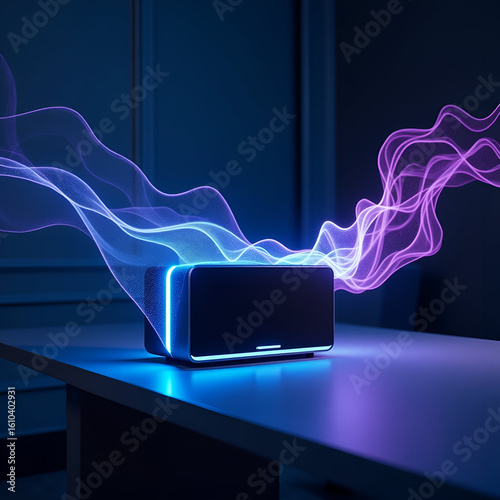 Smart Speaker with Dynamic Sound Waves