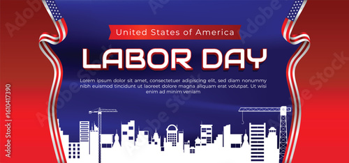 USA Labor Day Celebration Poster