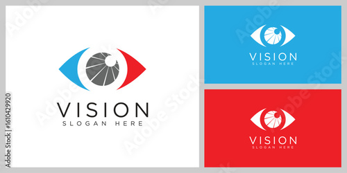 icon vision logo vector design